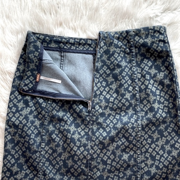 Free People Modern Femme Denim Mini in Indigo Combo - Picture 10 of 10